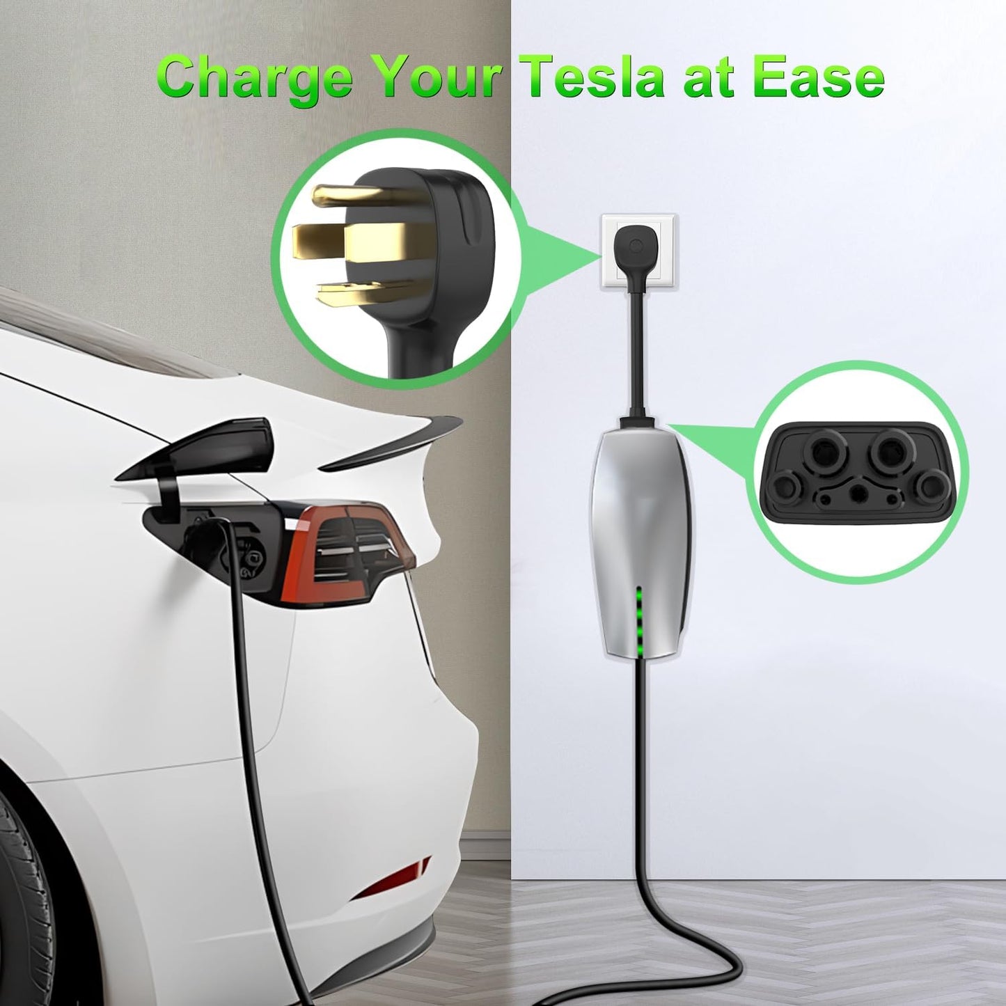 Tesla Gen 2 Mobile Charger NEMA Adapter