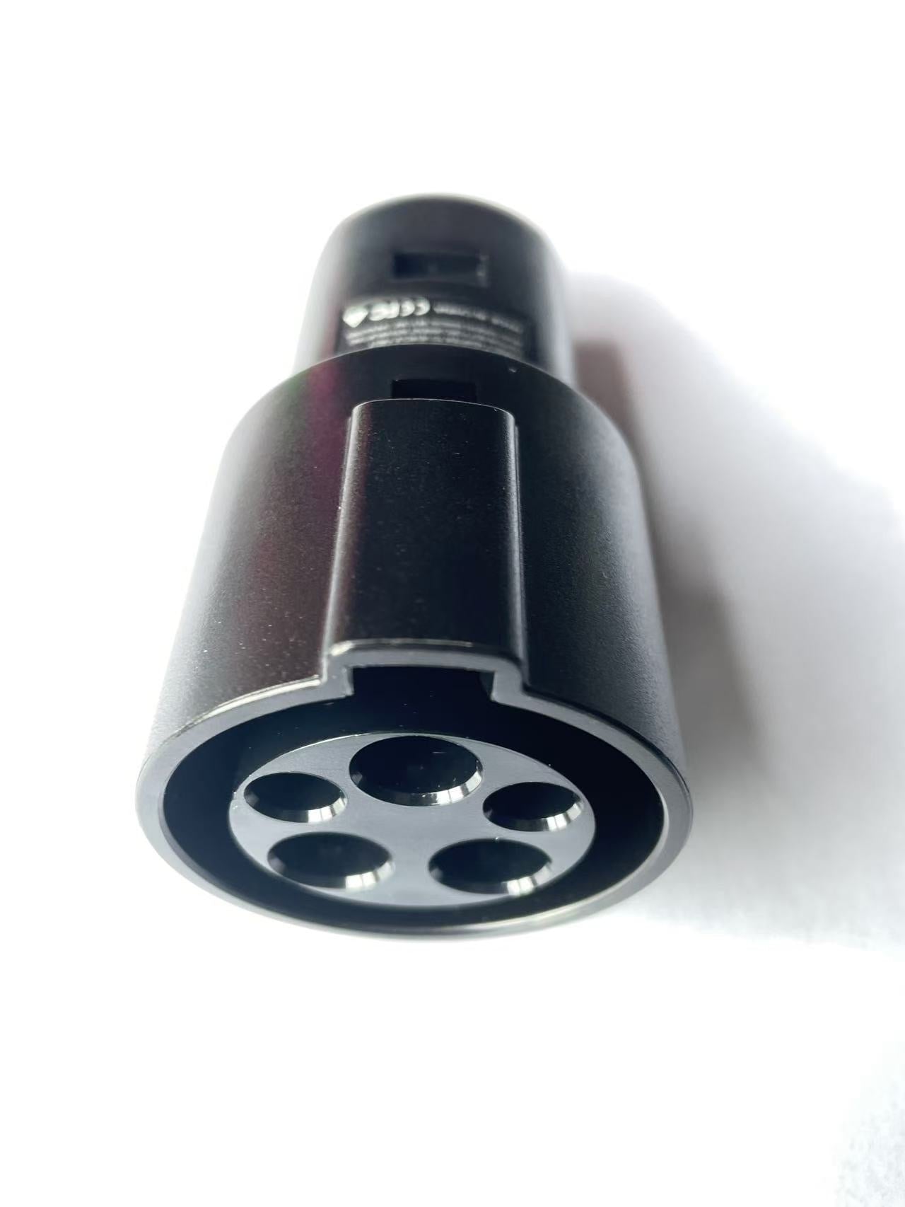 ChargeWell SAE J1772 to NACS AC Adapter | 250 V AC | 80 Amp | 1-Year Warranty