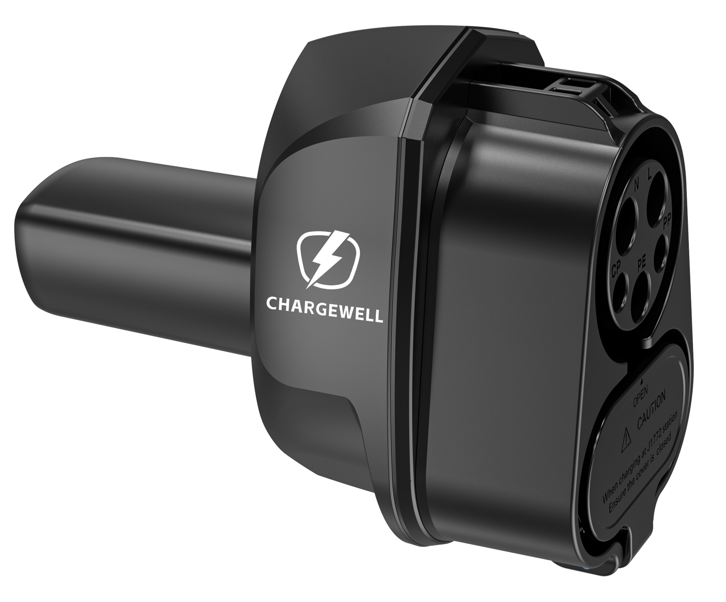 ChargeWell 2-in-1 CCS1/J1772 to NACS AC/DC Adapter|Compatible with Model S, 3, X, Y and Cybertruck| 1 Year Warranty